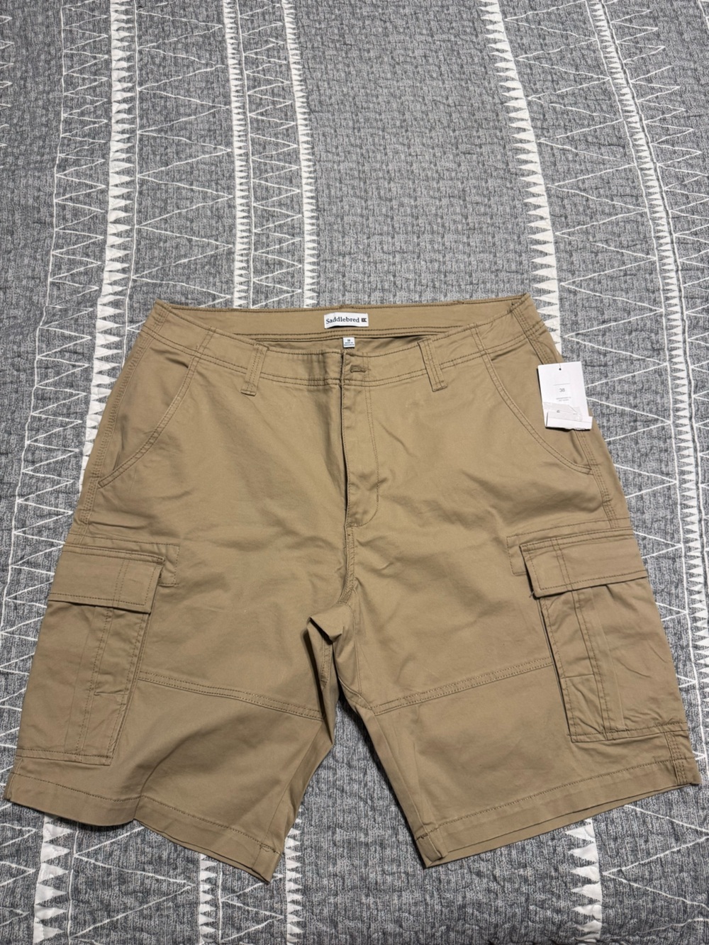Men's Saddlebred Cargo Pants in Khaki - Classic Workwear Style